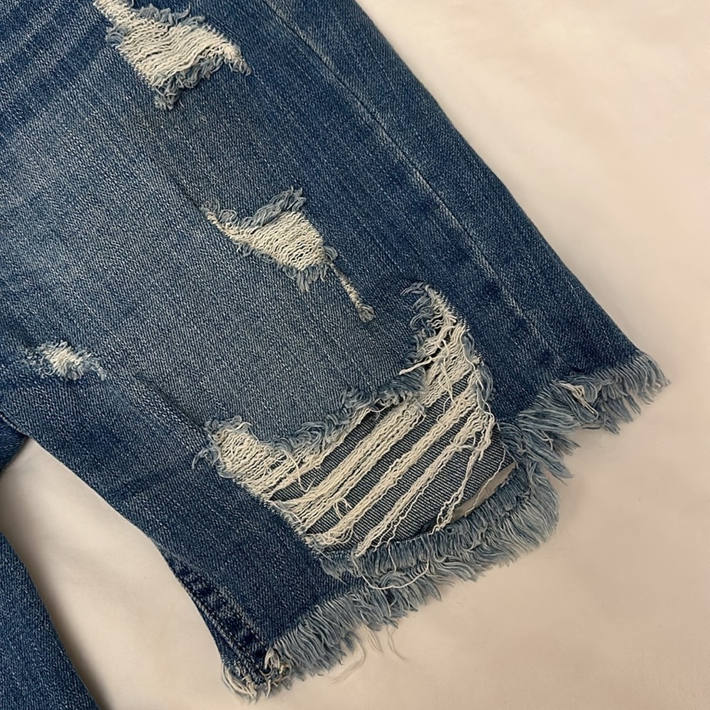 FASHION NOVA DENIM MID RISE BERMUDA SHORTS - Picture 2 of 5